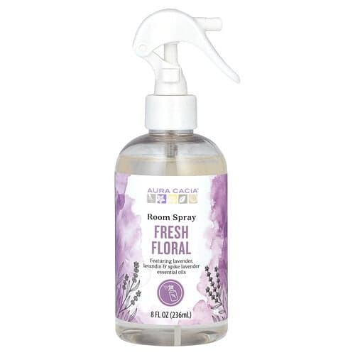 Aura Cacia, Room Spray, Fresh Flower, Raumspray, frisch und blumig, 236 ml (8 fl. oz.)