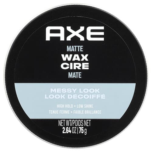 AXE, Mattes Wax, hoher Halt, geringer Glanz, 75 g (2,64 oz.)