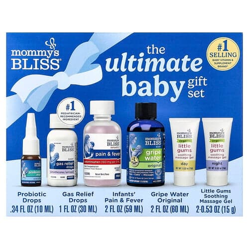 Mommy's Bliss, Das ultimative Baby-Geschenkset, 6-teiliges Set