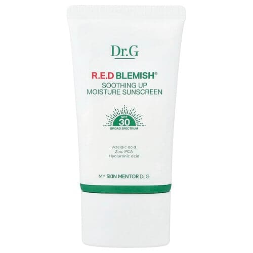 Dr. G, RED Blemish®, Soothing Up Moisture Sunscreen, beruhigender Feuchtigkeitssonnenschutz, LSF 30, 50 ml (1,69 fl. oz.)