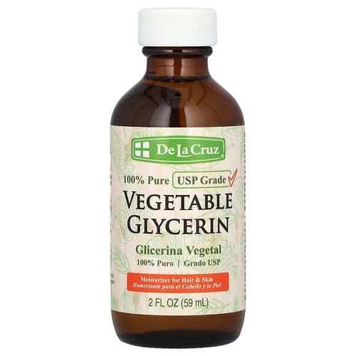 De La Cruz, 100% Pure Plant Glycerin, 100% reines pflanzliches Glycerin, 59 ml (2 fl. oz.)