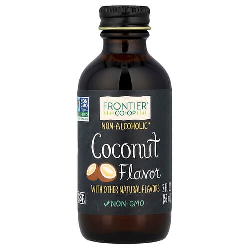 Frontier Co-op, Coconut Flavor, Kokosnussgeschmack, alkoholfrei, 59 ml (2 fl. oz.)