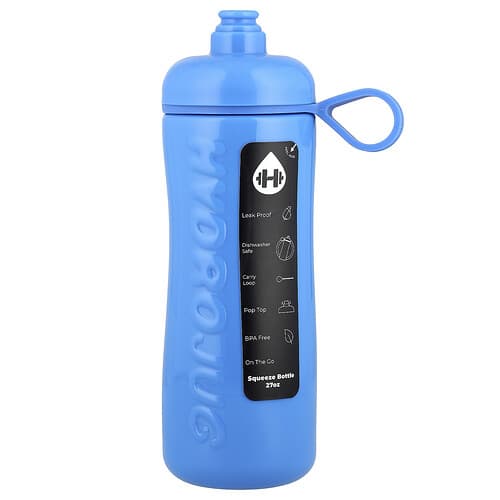 HydroJug, Squeeze Bottle, Kobalt, 27 oz