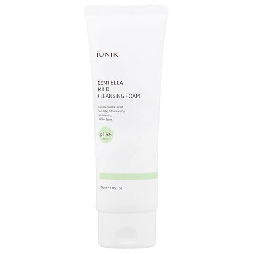 iUNIK, Centella Mild Cleansing Foam, 120 ml (4,05 fl. oz.)