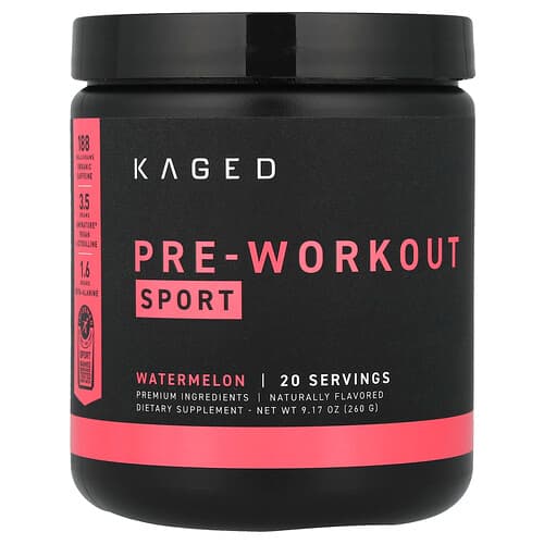Kaged, Pre-Workout, Sport, Wassermelone, 260 g (9,17 oz.)