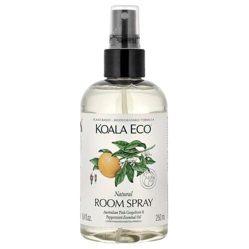 Koala Eco, Natural Room Spray, Essential Oil, ätherisches Öl, australische Pinke Grapefruit und Pfefferminze, 250 ml (8,4 fl. oz.)