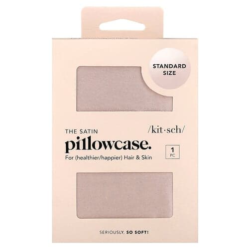 Kitsch, The Satin Cushion, Standardgröße, Rosa, 1 Kissenbezüge