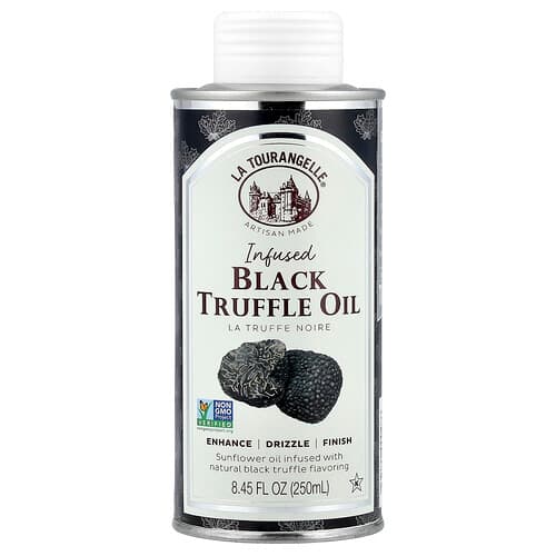 La Tourangelle, Infundiertes schwarzes Trüffelöl, 250 ml (8,45 fl. oz.)