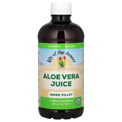 Lily of the Desert, Aloe-vera-Saft, Blattgel, 32 fl oz (946 ml)