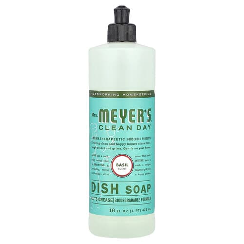Mrs. Meyers Clean Day, Spülmittel, Basilikumduft, 473 ml (16 fl. oz.)
