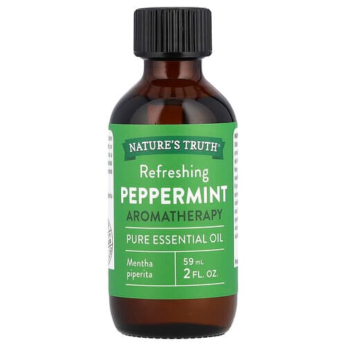 Nature's Truth, Reines ätherisches Öl, erfrischende Pfefferminze, 59 ml (2 fl. oz.)