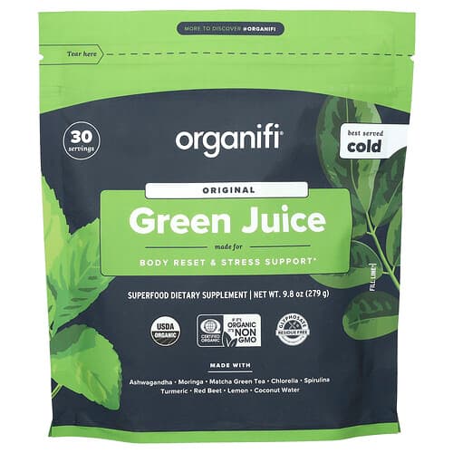 Organifi, Original Green Juice, originaler grünerer Saft, 279 g (9,8 oz.)