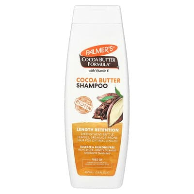 Palmer's, Kakaobutter-Formel mit Vitamin E, Shampoo zur Haarverlängerung, 400 ml (13,5 fl. oz.)
