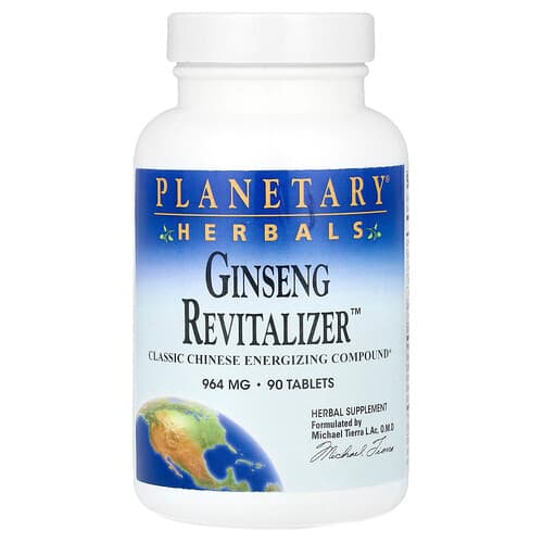 Planetary Herbals, Ginseng Revitalizer™, 90 Tabletten