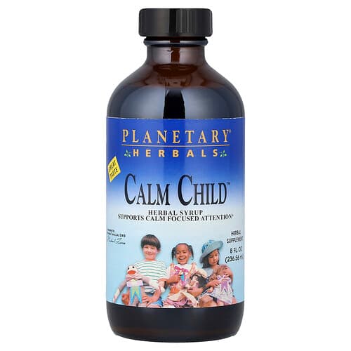 Planetary Herbals, Calm Child™, Herbal Syrup, Kräutersirup, 236,56 ml (8 fl. oz.)