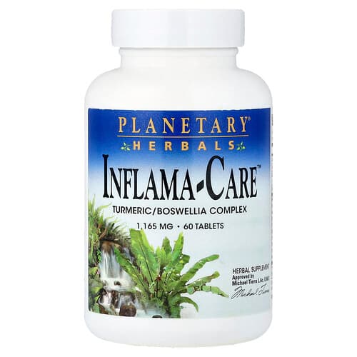 Planetary Herbals, Inflama-Care™, 60 Tabletten