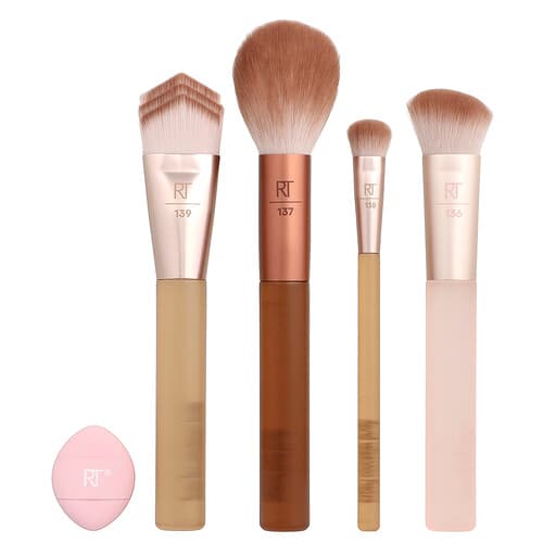 Real Techniques, New Nudes 2.0, Blurred Base Set, 5-teiliges Set