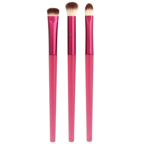 Real Techniques, Cherry On Top, MesmerEyes Brush Trio, 3-teiliges Set