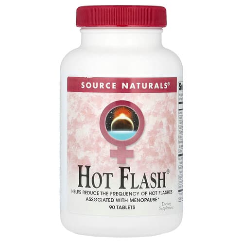 Source Naturals, Hitzewallungen, 90 Tabletten