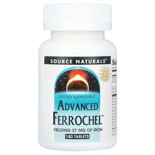 Source Naturals, Advanced Ferrochel™, 180 Tabletten