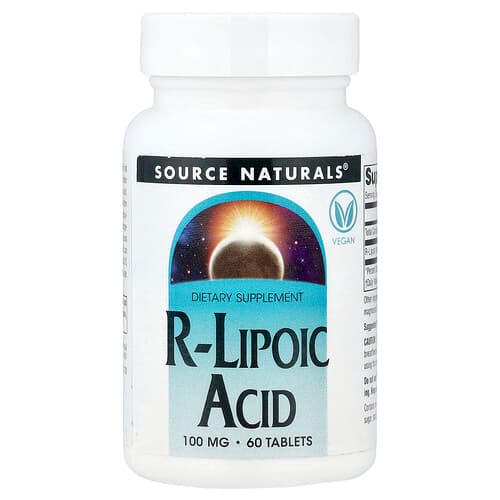 Source Naturals, R-LiponsΣure, 100 mg, 60 Tabletten