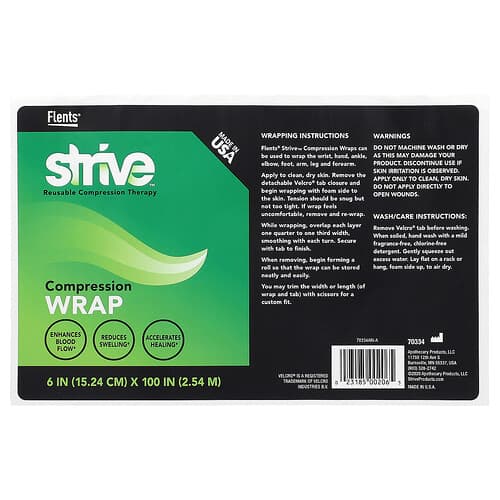 Strive, Wiederverwendbare Kompressionstherapie, Kompressionsbandage, 1 Stück