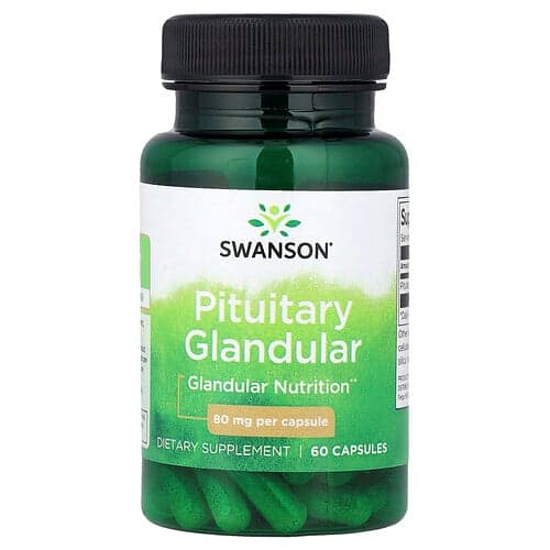 Swanson Vitamins, Hypophyse, 80 mg, 60 Kapseln