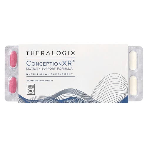 Theralogix, ConceptionXR®, Motility Support Formula, Formel zur Unterstützung der Beweglichkeit, 60 Tabletten + 60 Kapseln