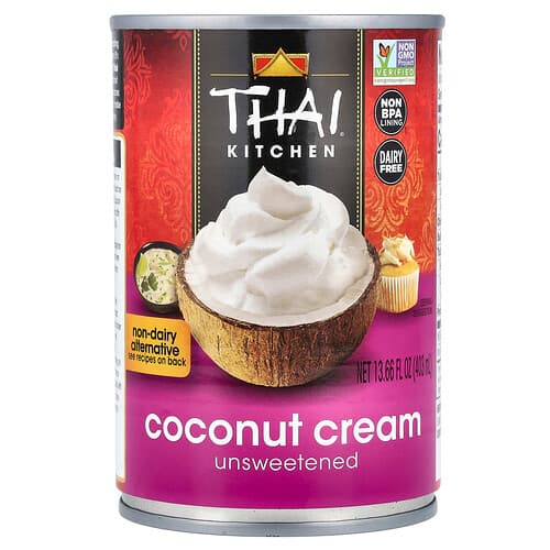 Thai Kitchen, Coconut Cream, Kokosnusscreme, ungesüßt, 403 ml (13,66 fl. oz.)