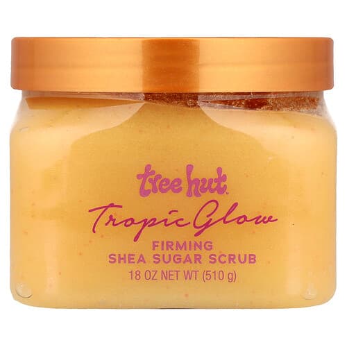 Tree Hut, Firming Shea Sugar Scrub, straffendes Shea-Zucker-Peeling, Tropical Glow“, 510 g (18 oz.)