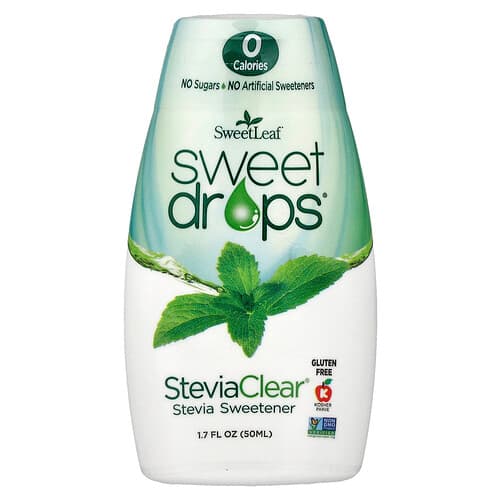 SweetLeaf Stevia, Sweet Drops®, SteviaClear®, 50 ml (1,7 fl. oz.)
