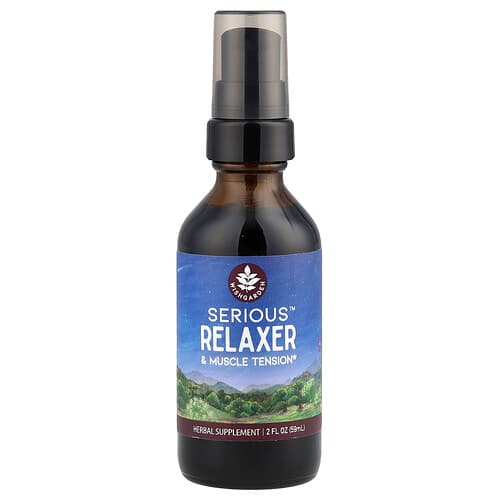WishGarden Herbs, Serious™ Relaxer & Muscle Tension, Entspannungsmittel und Muskelverspannungen, 59 ml (2 fl. oz.)