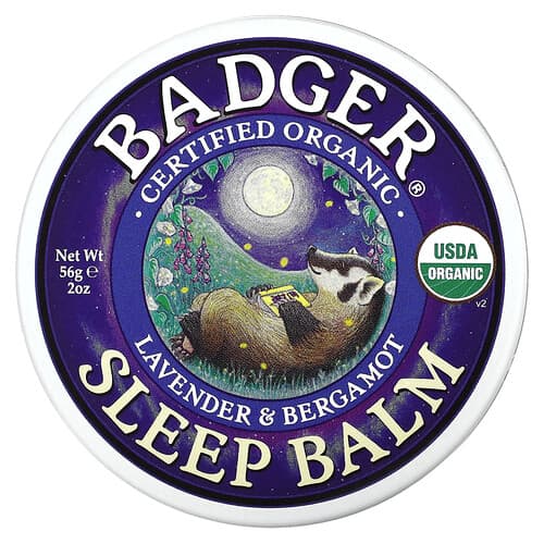Badger, Bio-Schlafbalsam, Lavendel und Bergamotte, 56 g (2 oz.)