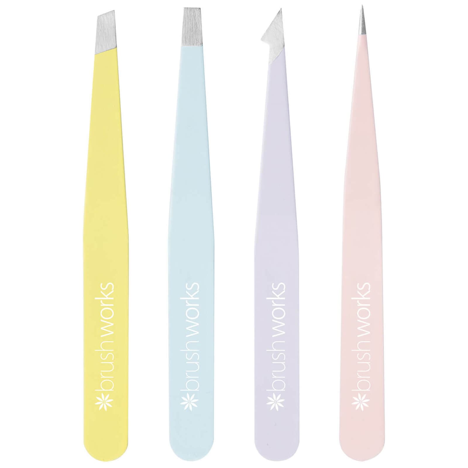 brushworks HD Kombination Pinzetten-Set – Gemischt