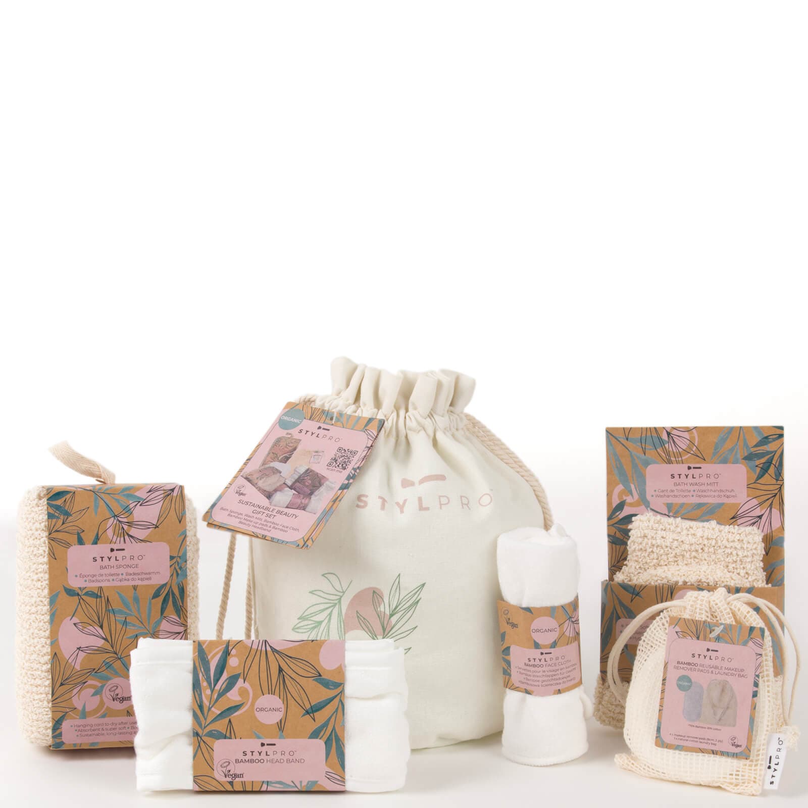 StylPro Bambus-Natur-Geschenktasche