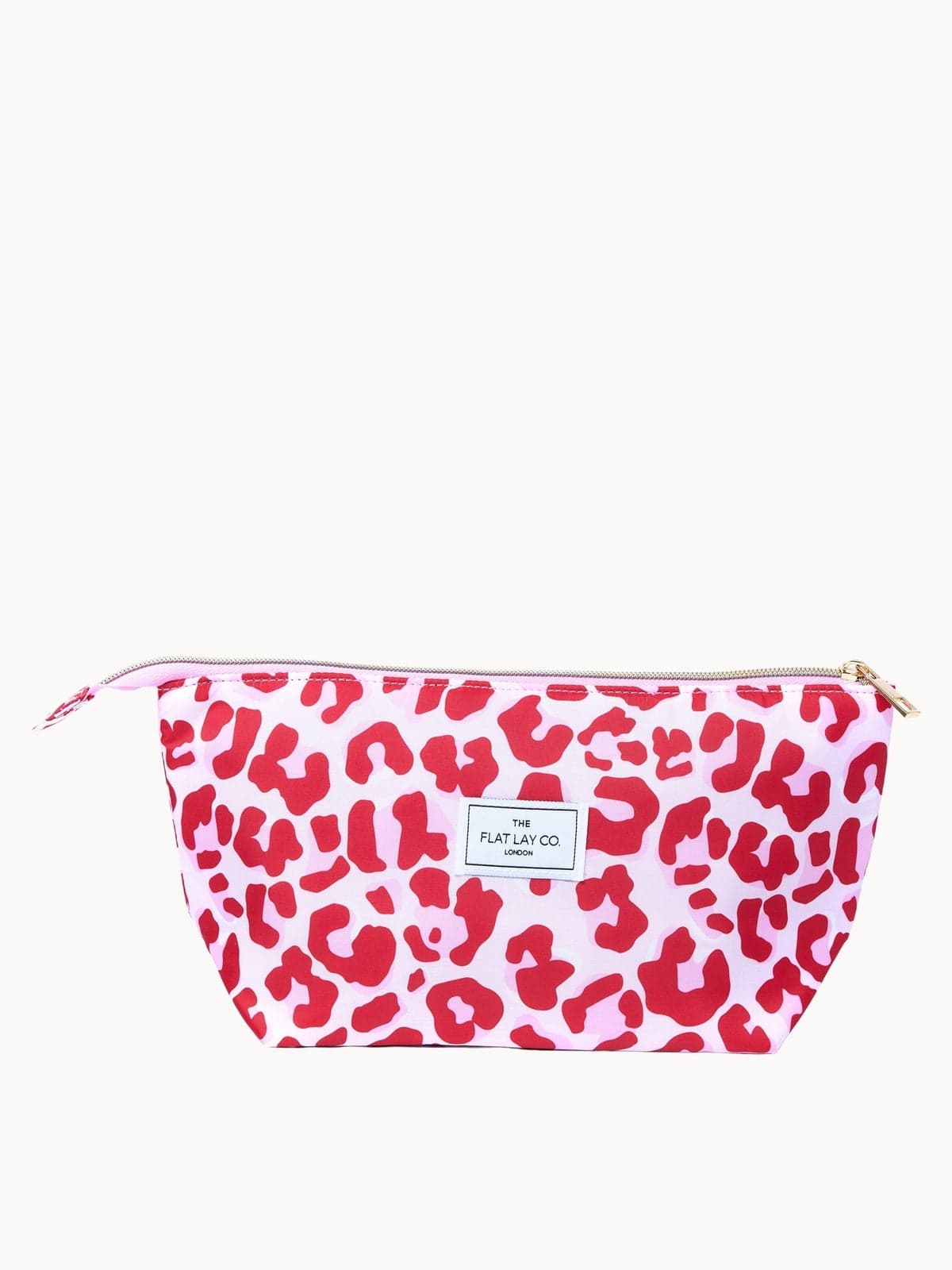 The Flat Lay Co. Essential Pouch in Pink Leopard