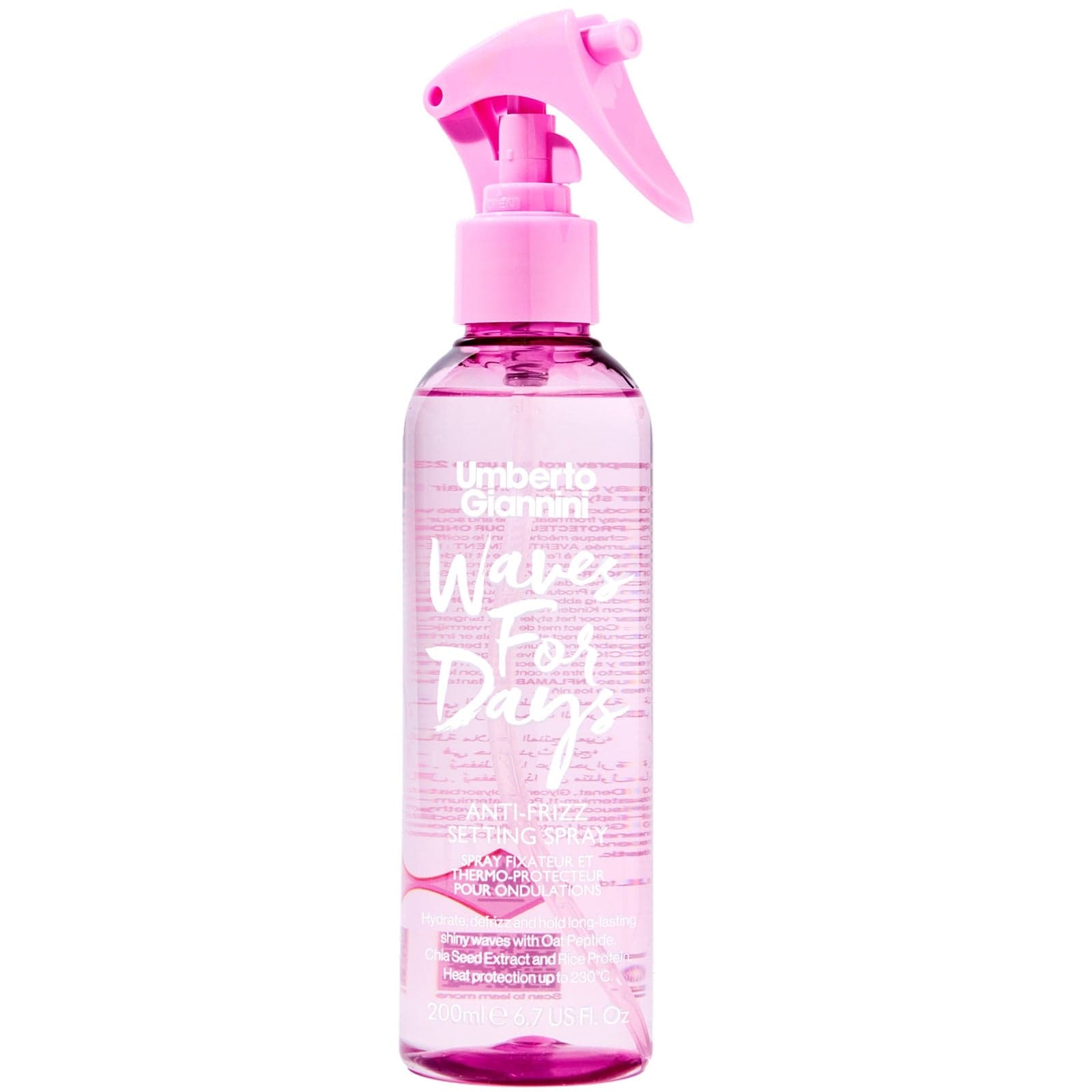Umberto Giannini Waves For Days Anti-Frizz Setting Spray 200ml