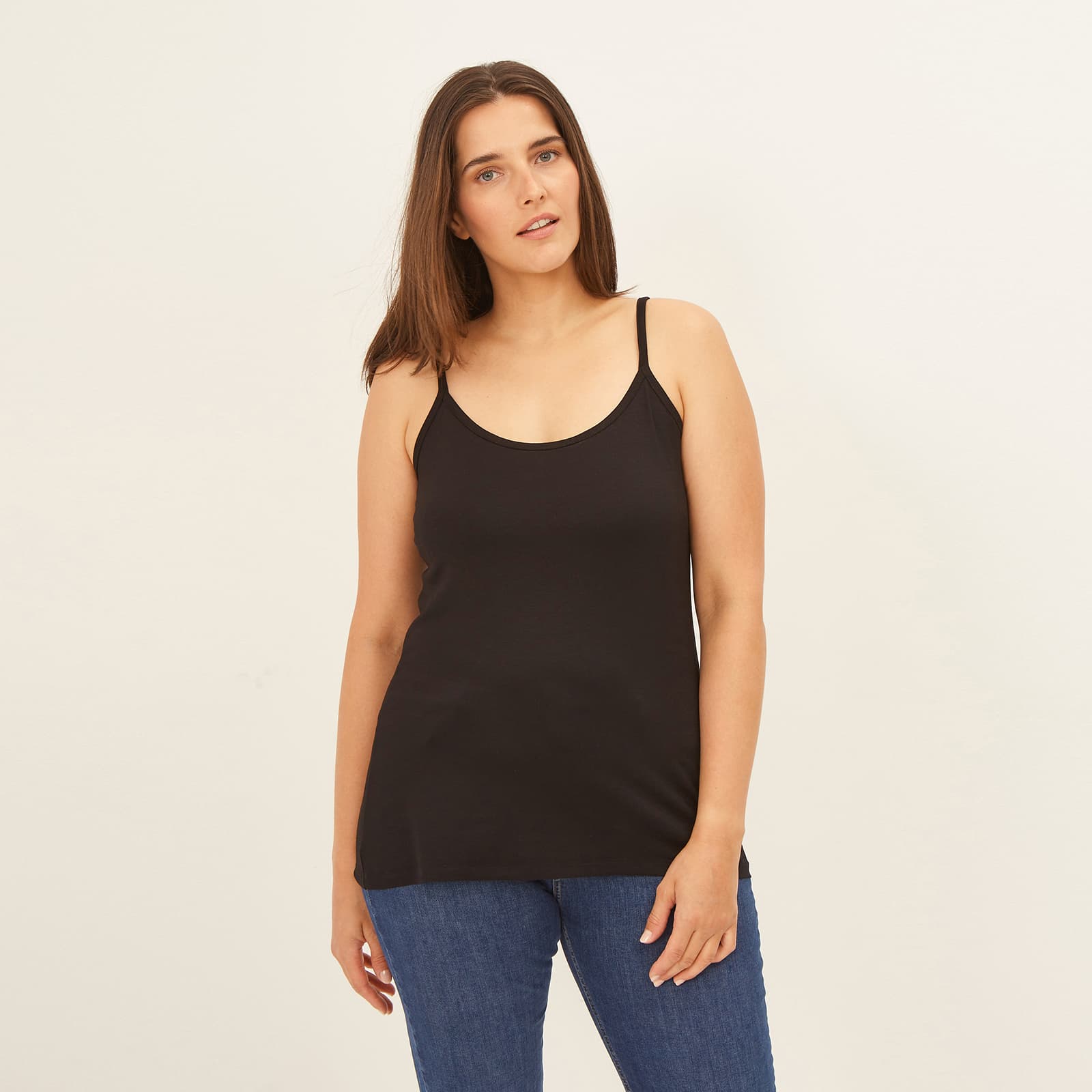 Basic viscose tank top