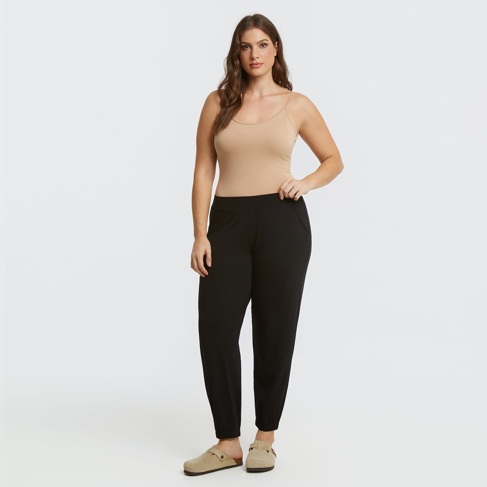 Basic viscose pants