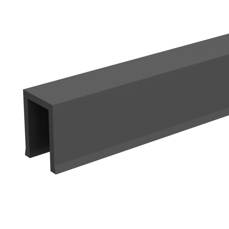 SLID'UP Pocket Door Führungsprofil U-Profil PVC