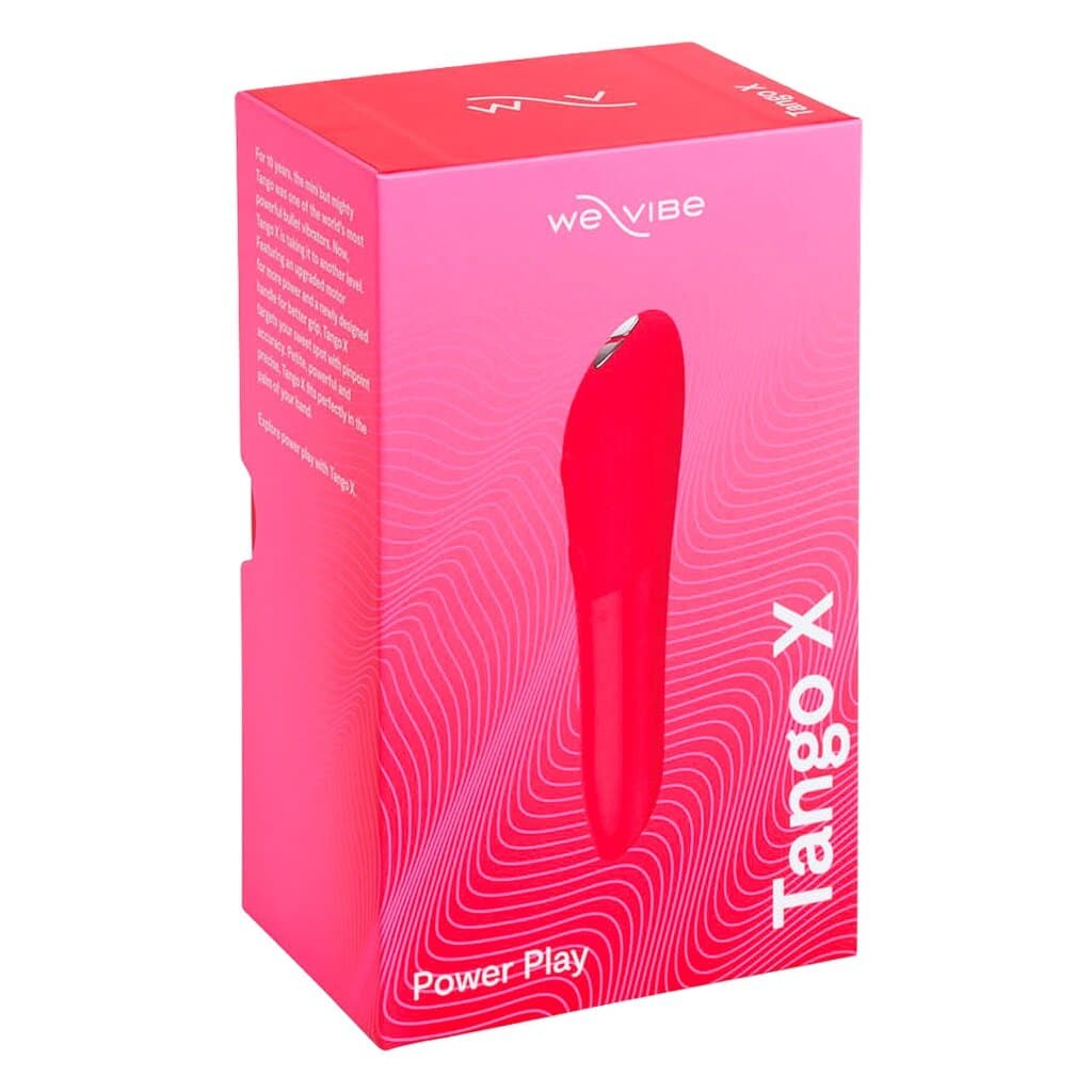 WE-VIBE Tango X Minivibrator Rot 9,9 cm