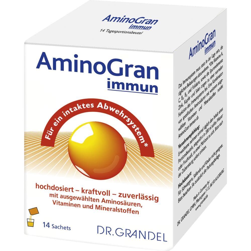 Dr. Grandel Aminogran immun Für ein intaktes Abwehrsystem*