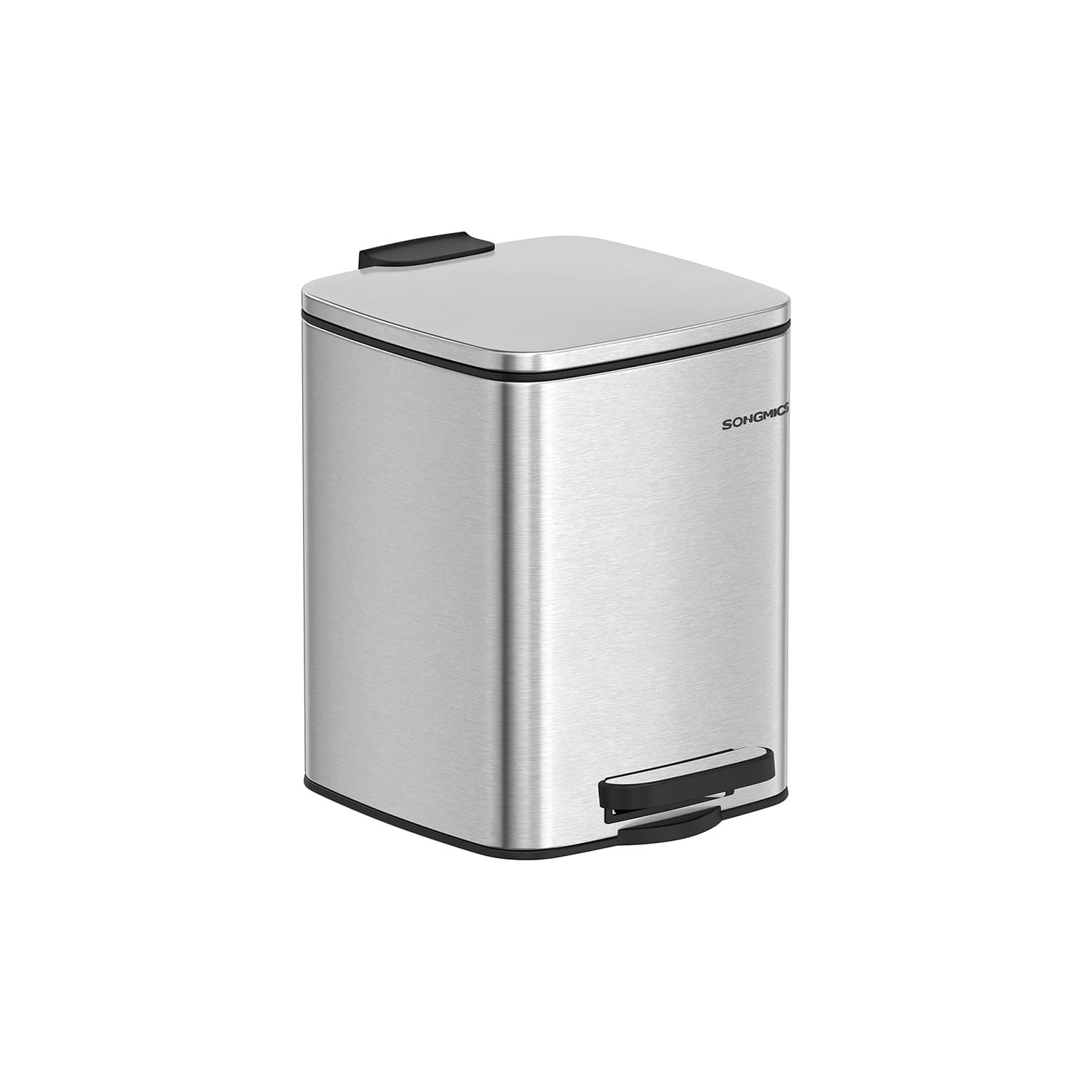 Kosmetikeimer 6 Liter metallicsilber
