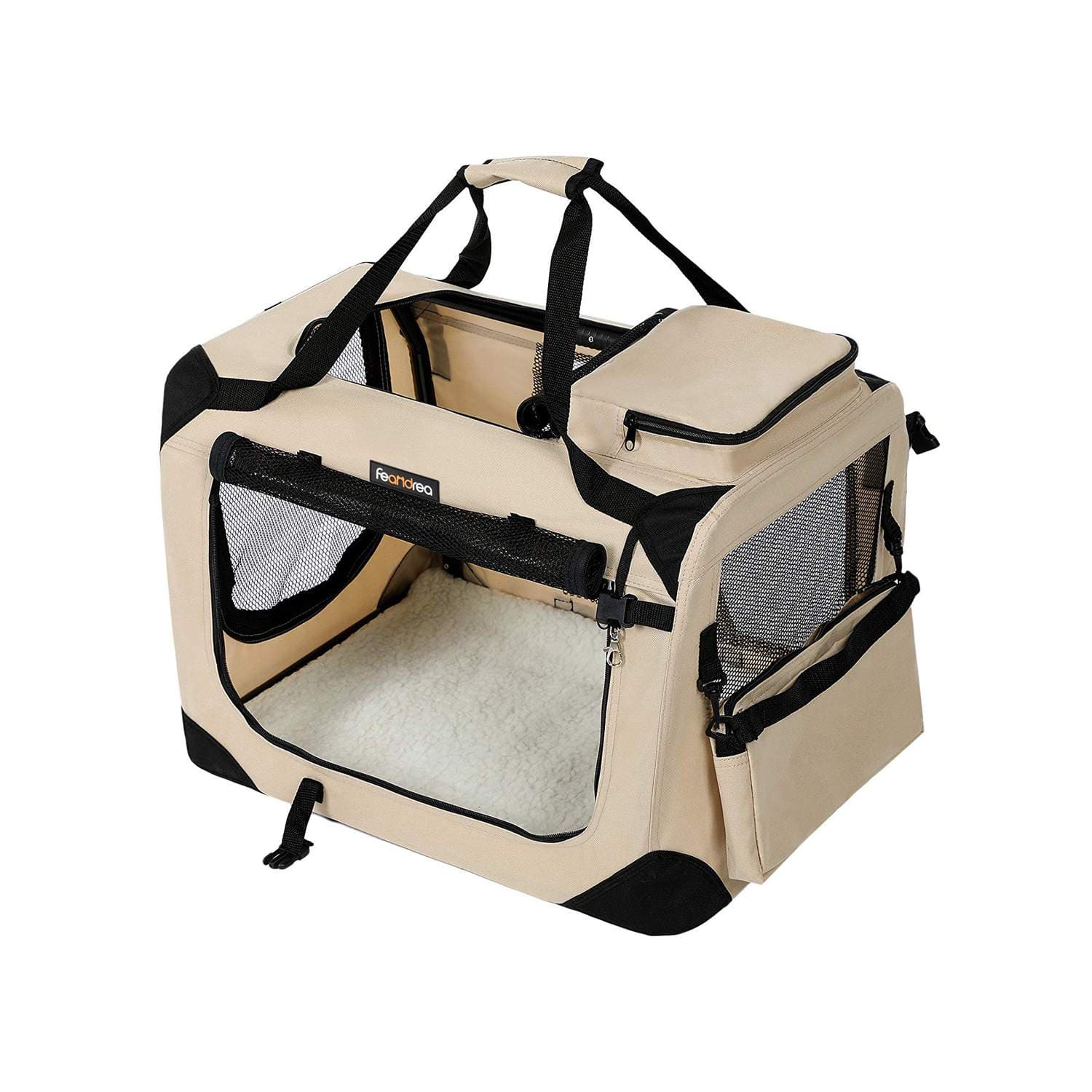 Haustier-Transporttasche Beige XL