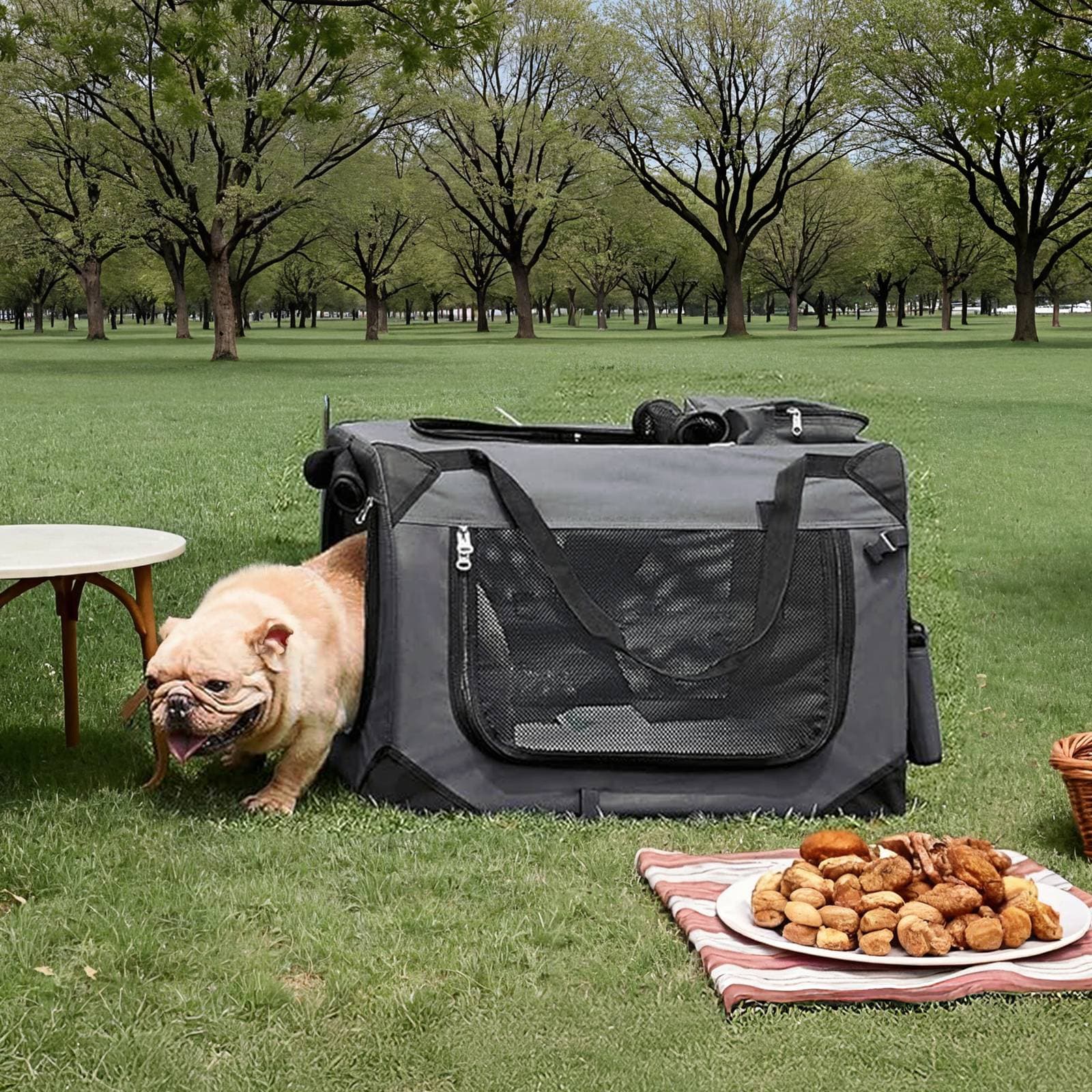 Hundebox faltbar, Transportbox Hund, Hundetasche