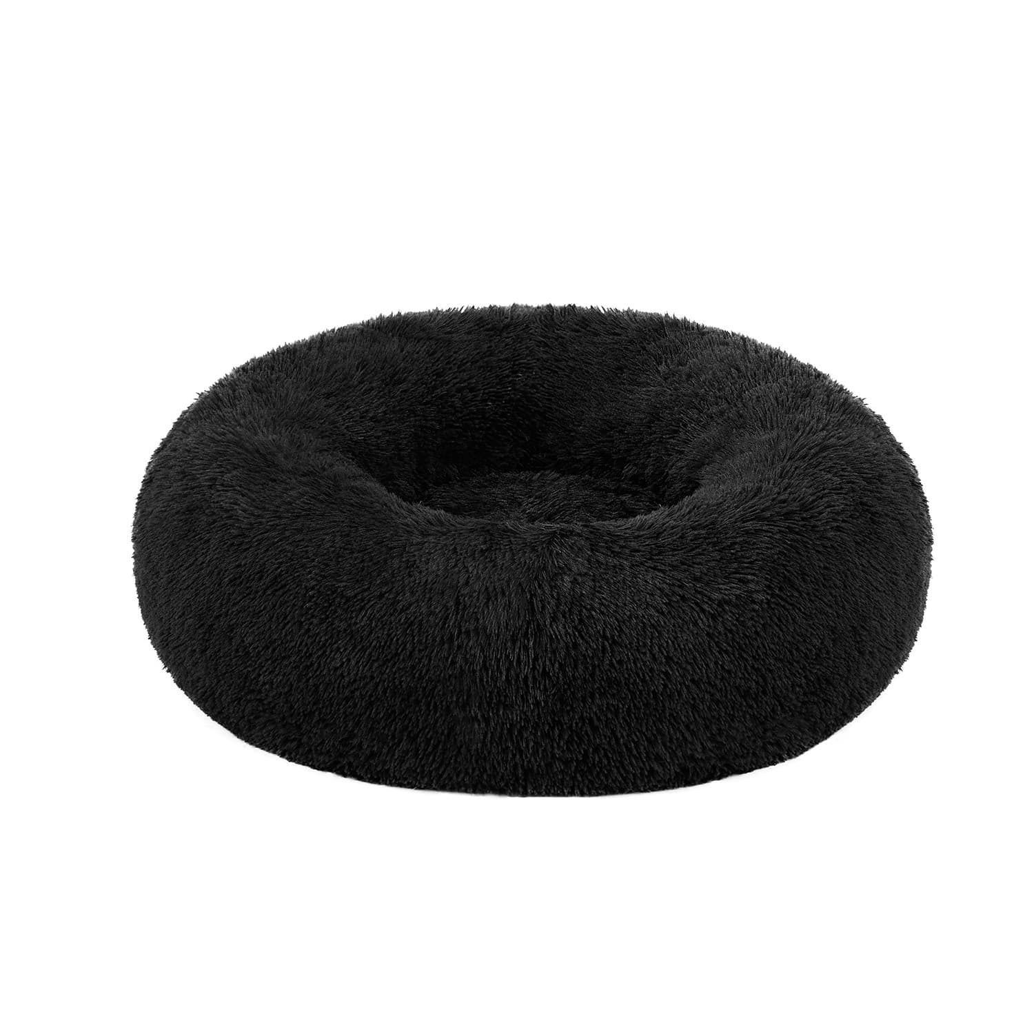 Donut Kissen mit 70 cm Durchmesser tintenschwarz