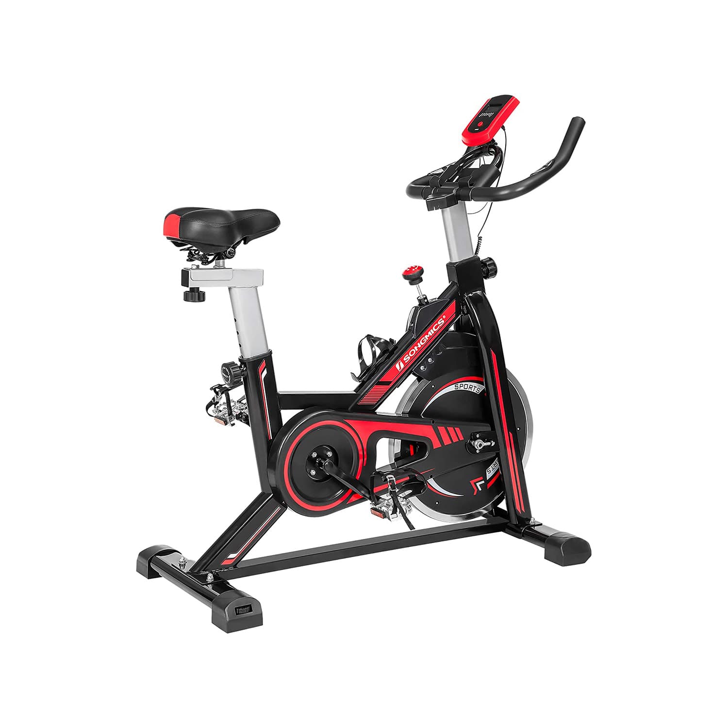 Heimtrainer schwarz-rot