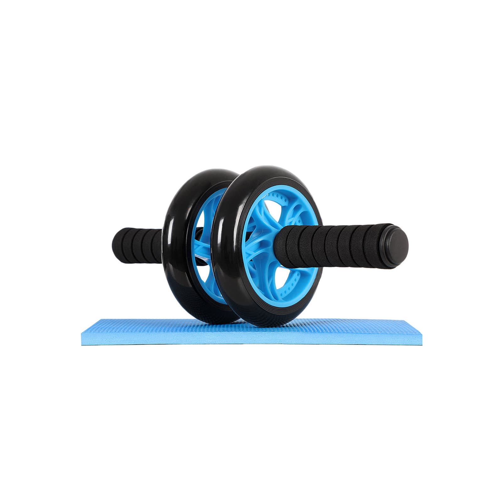 Bauchroller mit Trainingsmatte Blau