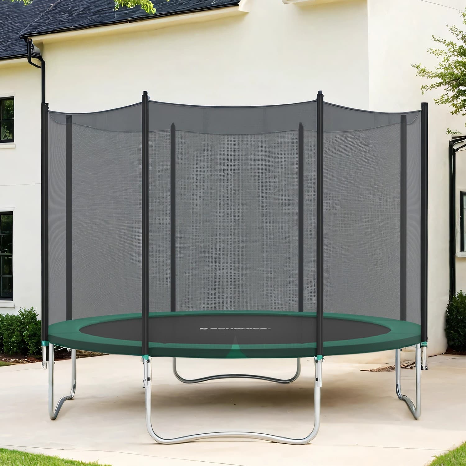 Trampolin Randabdeckung, Federabdeckung in Standardgröße für 244 cm Trampoline, UV-resistent