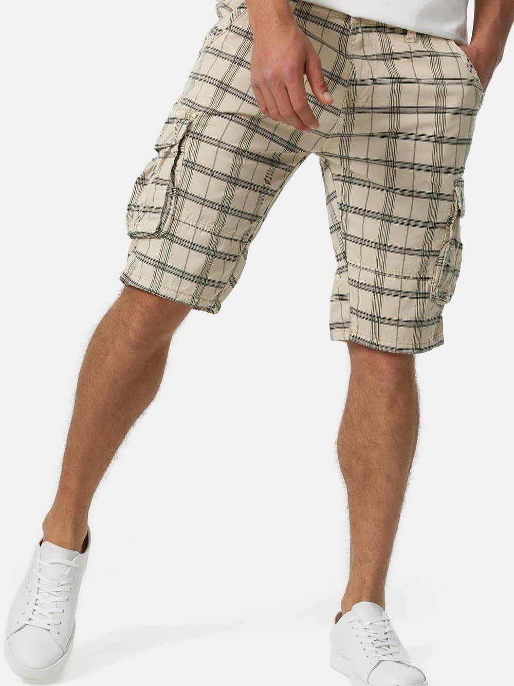 Indicode Shorts Cargo Herren beige, XL